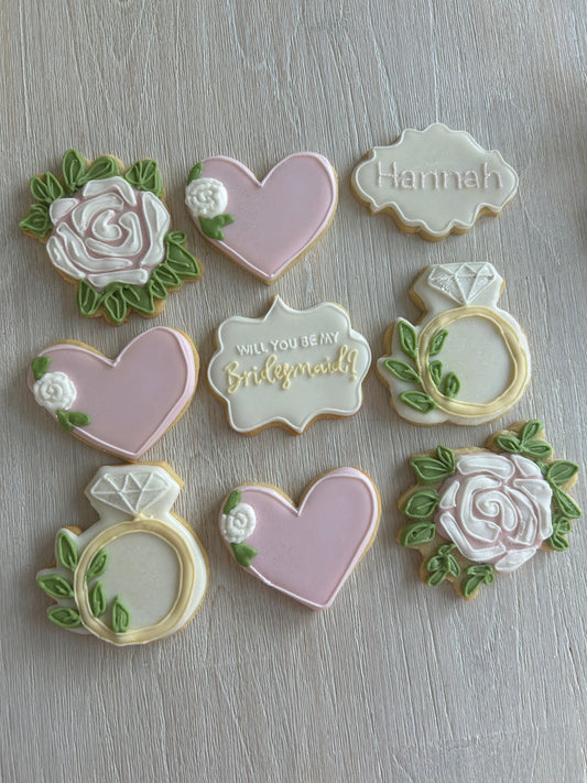 Bridesmaid Cookies