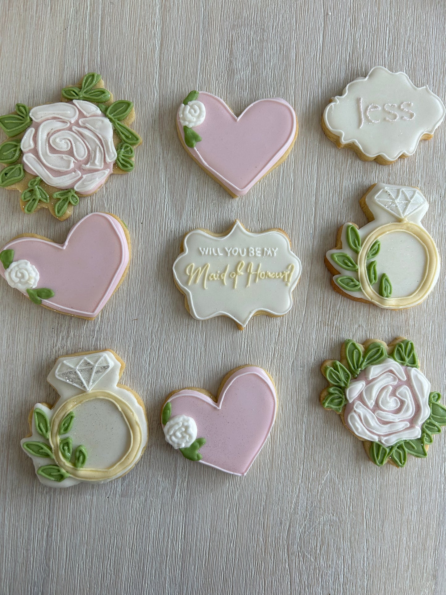 Bridesmaid Cookies
