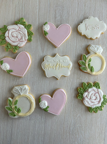 Bridesmaid Cookies